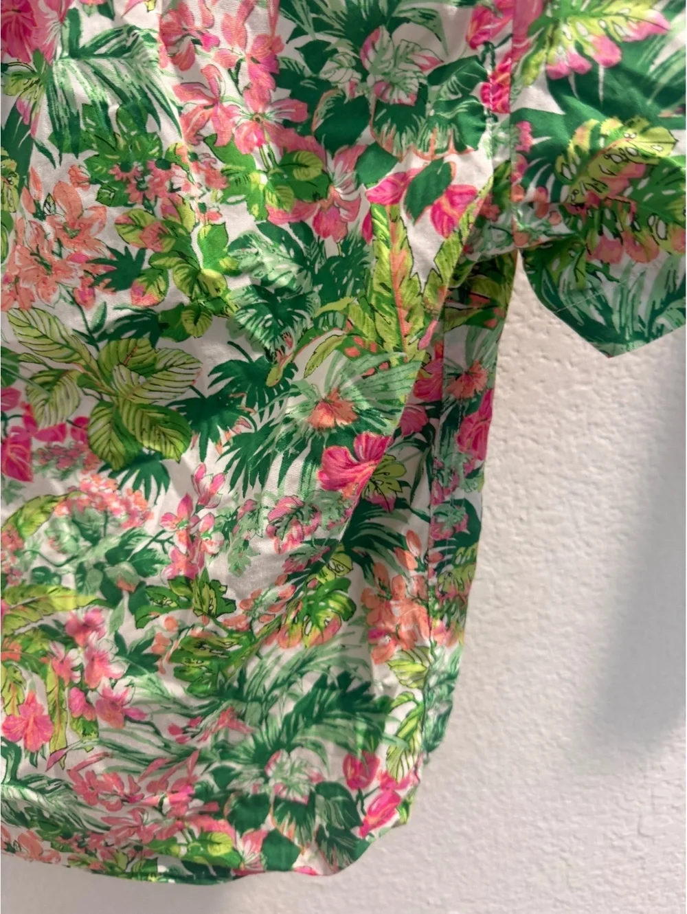 Janie and Jack Boys Beach printed button down